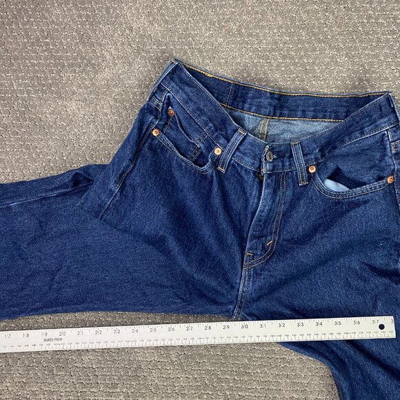 Levi's 527 Bootcut Jeans Men's 30 x 30 Blue Hemp Cotton Stretch Boot Cut - Picture 13 of 14